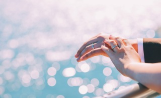 キラキラ輝く横浜の海