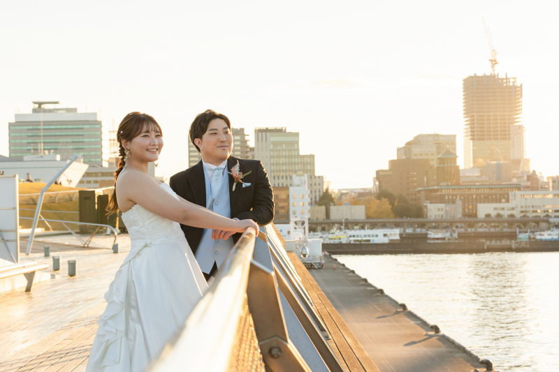 夕景から始まる