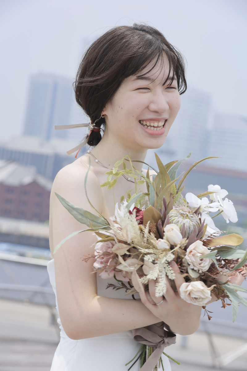 新婦様のソロショット