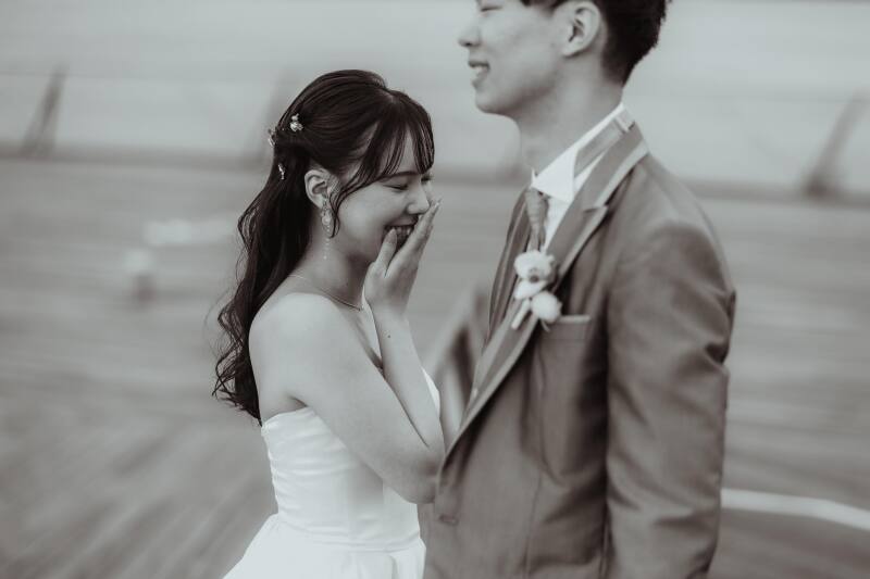 大桟橋夕景撮影6