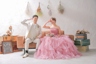 お持ち込みドレスでも撮影できます♪