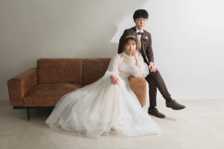 洋装と和装で自然に彩る