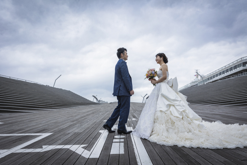 ご新郎様がお迎えに♪