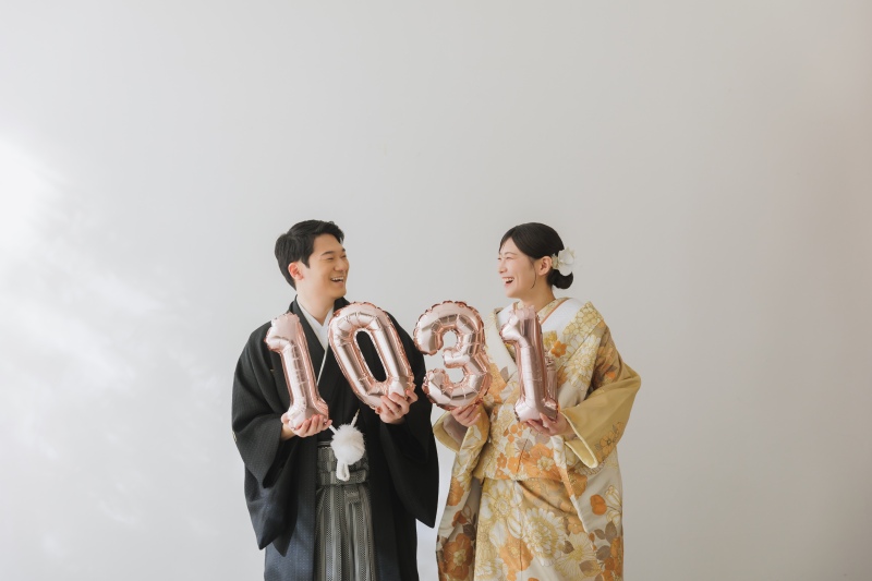 記念日を彩るナンバーバルーン