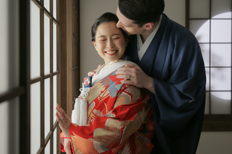 ラブラブショットも国際カップルならでは♡