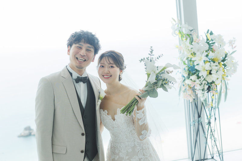 チャペルでの正面カット