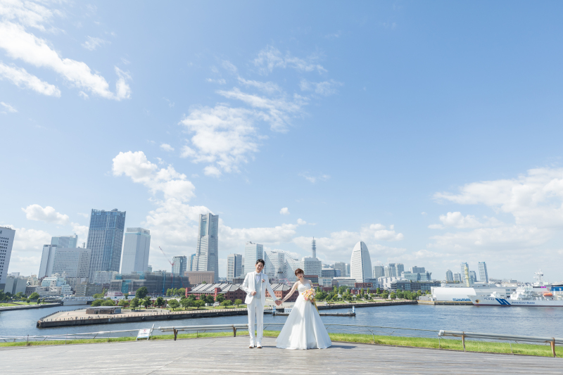 大桟橋+屋内庭園スタジオ撮影！