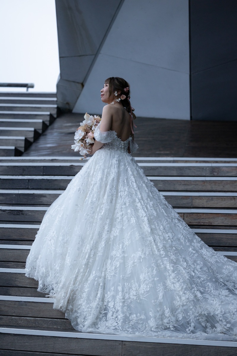 新婦様の素敵な横顔