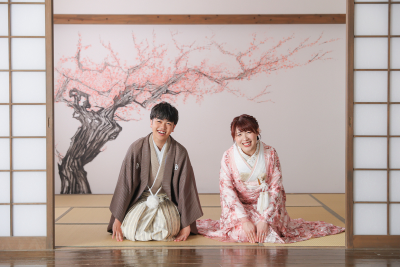 締めはお正座で