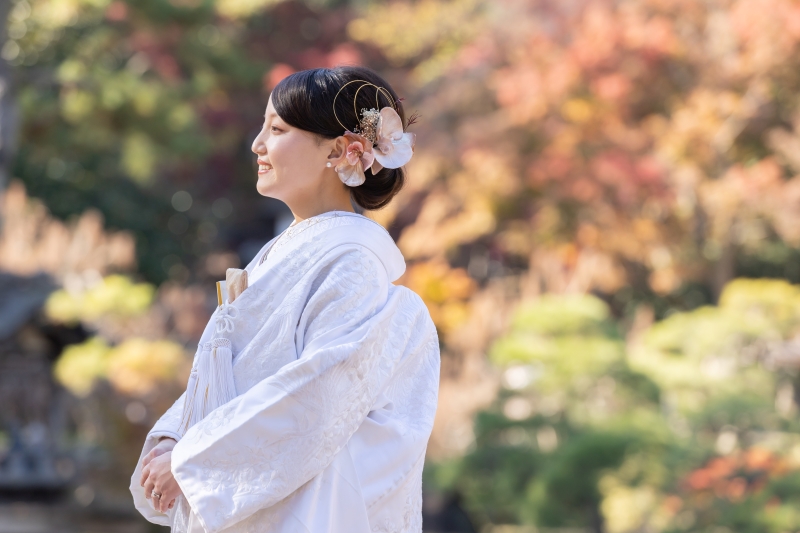 可愛らしい新婦様