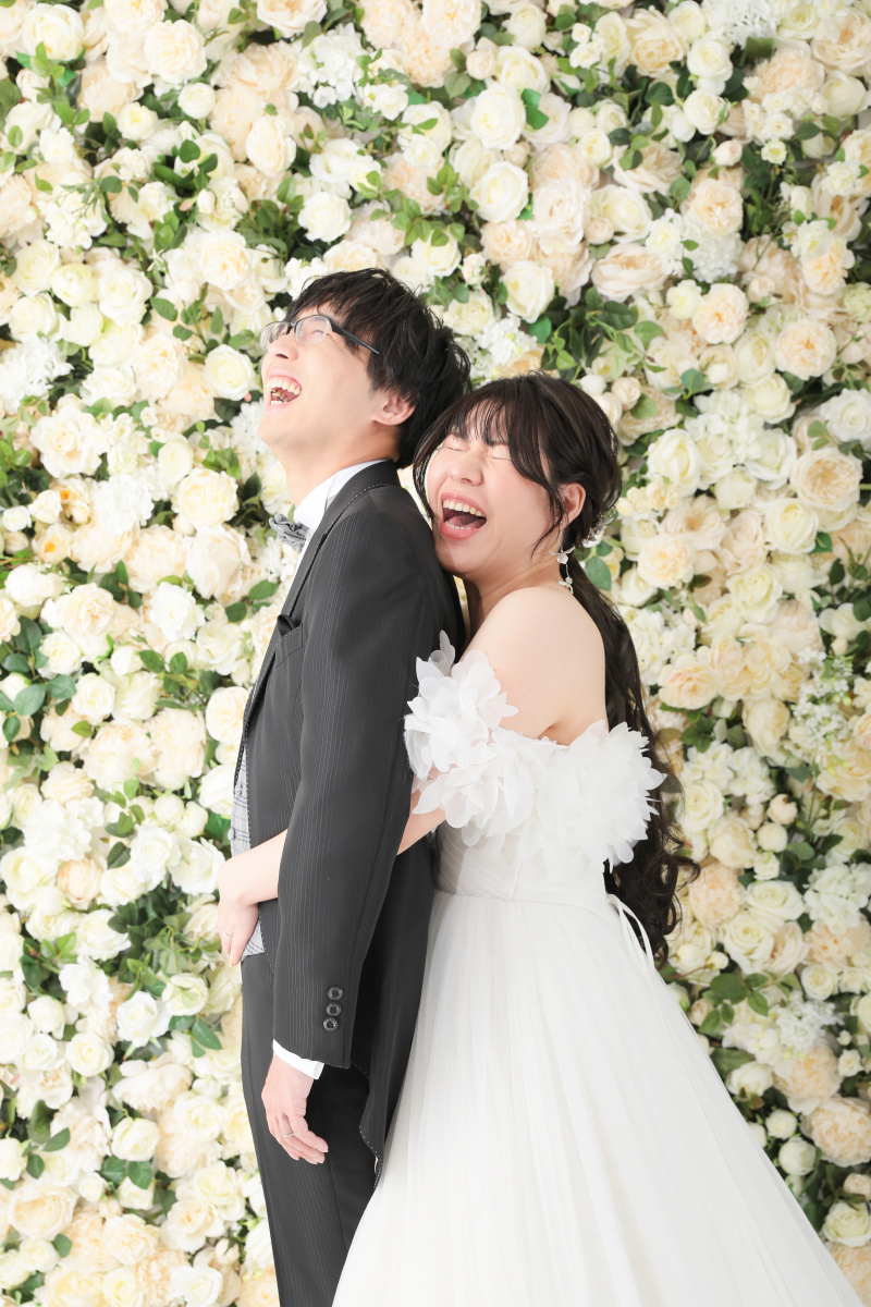 大笑いのお二人