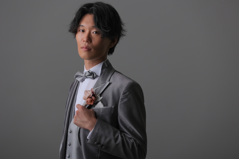 新郎様のソロショットも