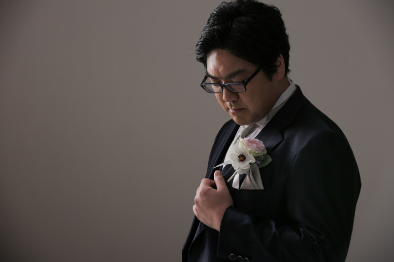 貫禄のある旦那さん