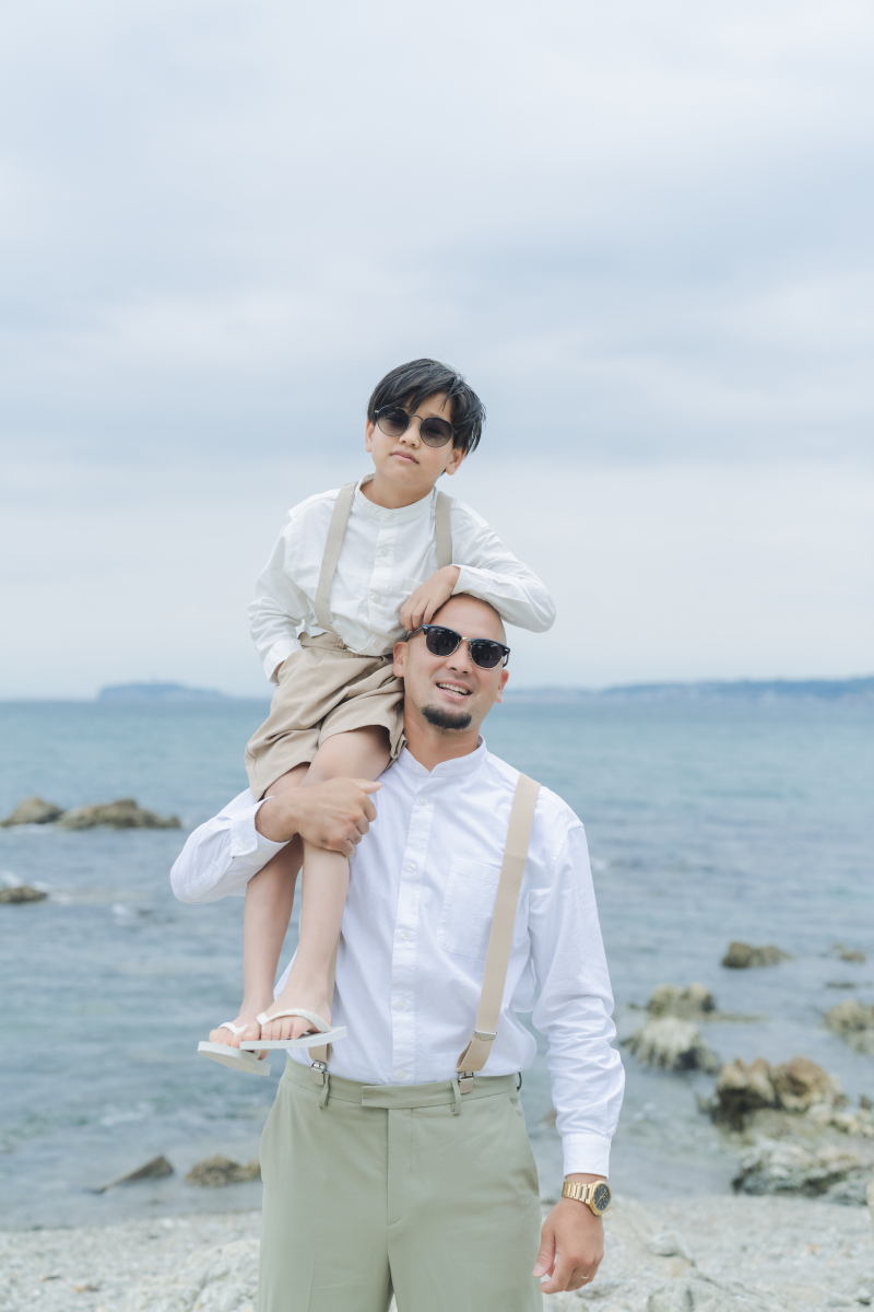 力自慢のお父さん！