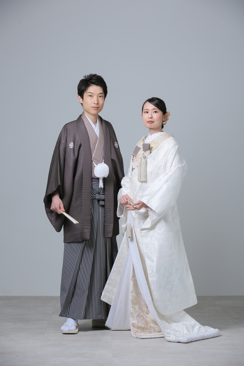 和装の似合うお二人!