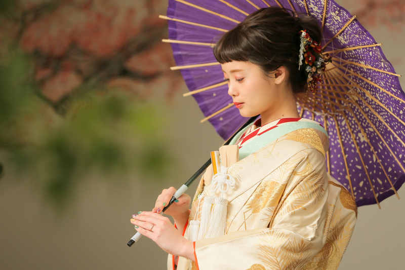 ヘアメイクが美しく残せるように