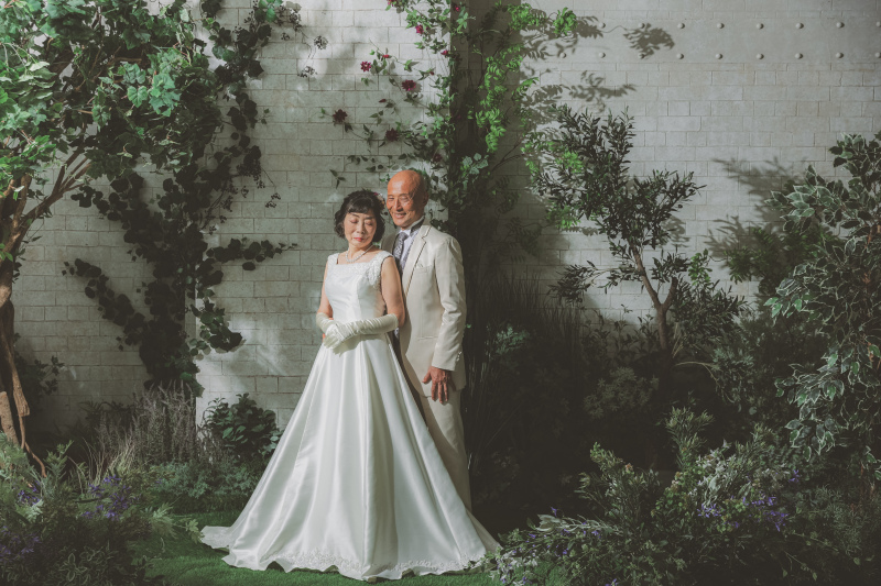 室内でガーデンフォト