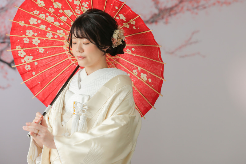 ご新婦様のソロショットです♡