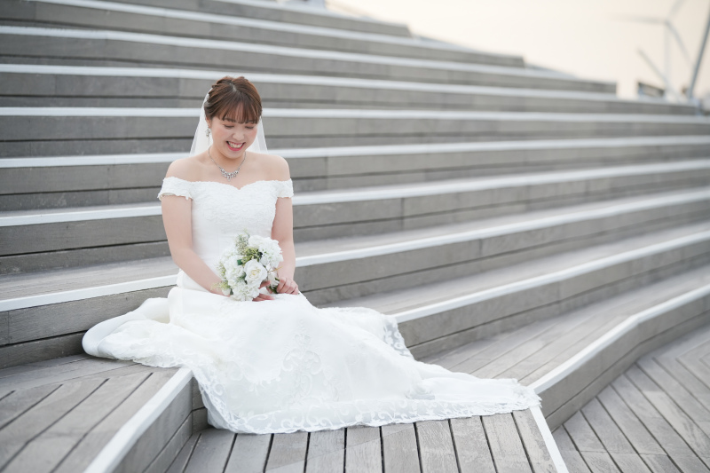 ご新婦様のソロショット