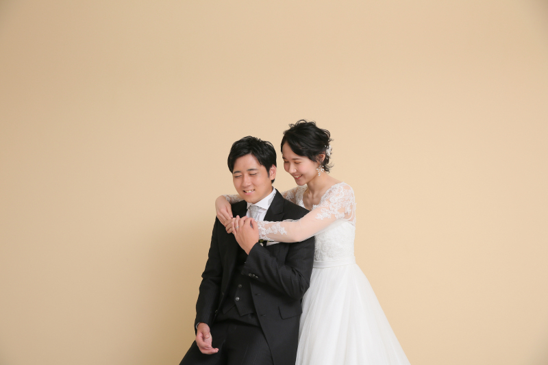 ベージュの背景も♪