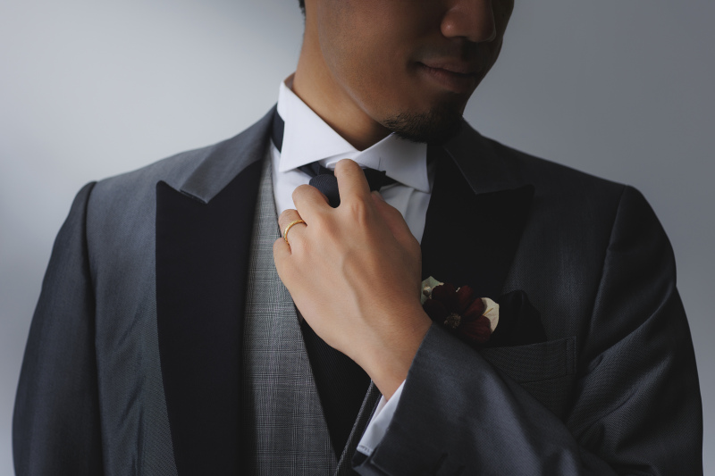 新郎様指輪ショット