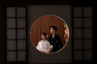 渋いも可愛いも取れる屋内庭園スタジオ