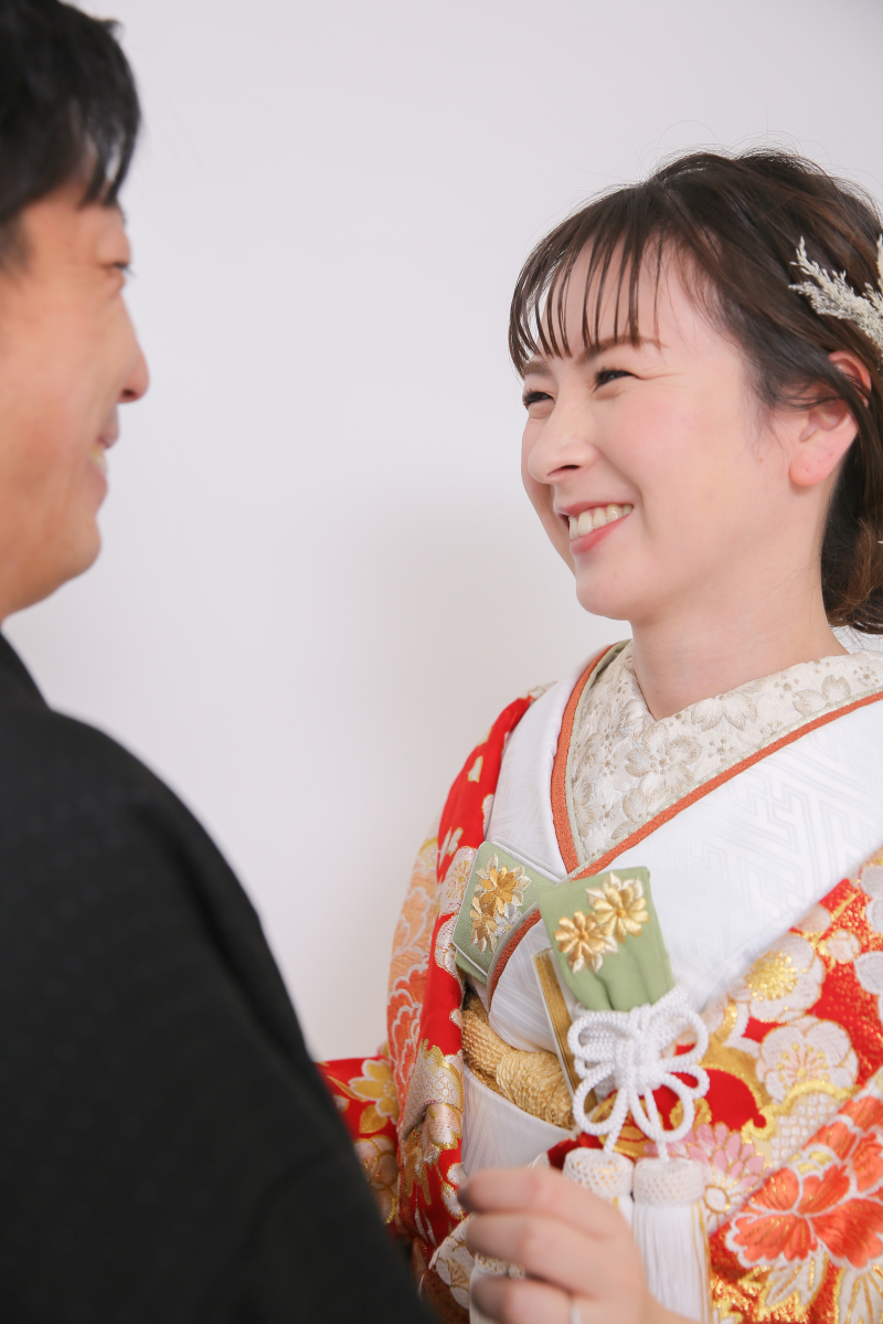 最後は見つめ合って!