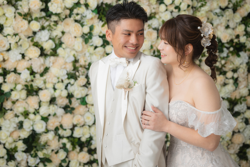 ハウススタジオでも様々な背景！