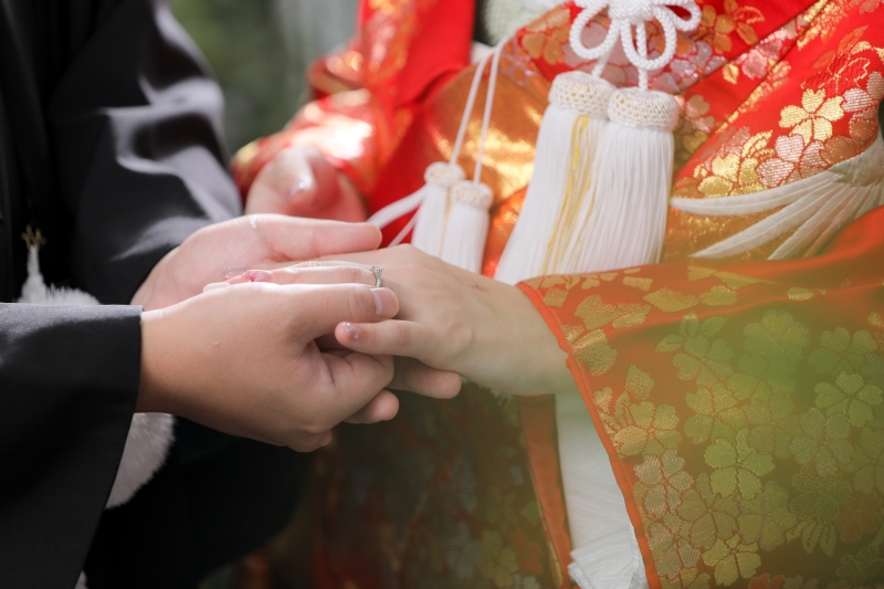 手元のショットも!