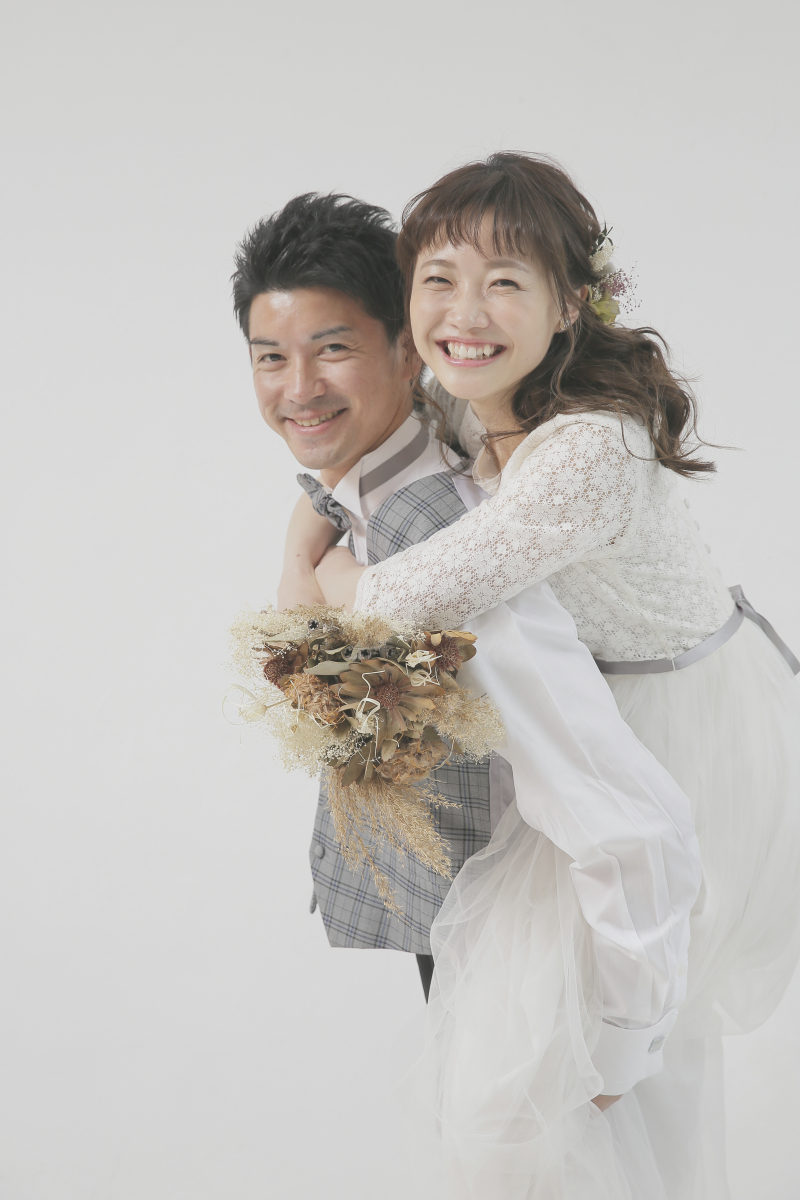 幸せいっぱいの笑顔