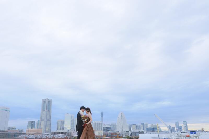 洋装ロケーション〜大桟橋〜