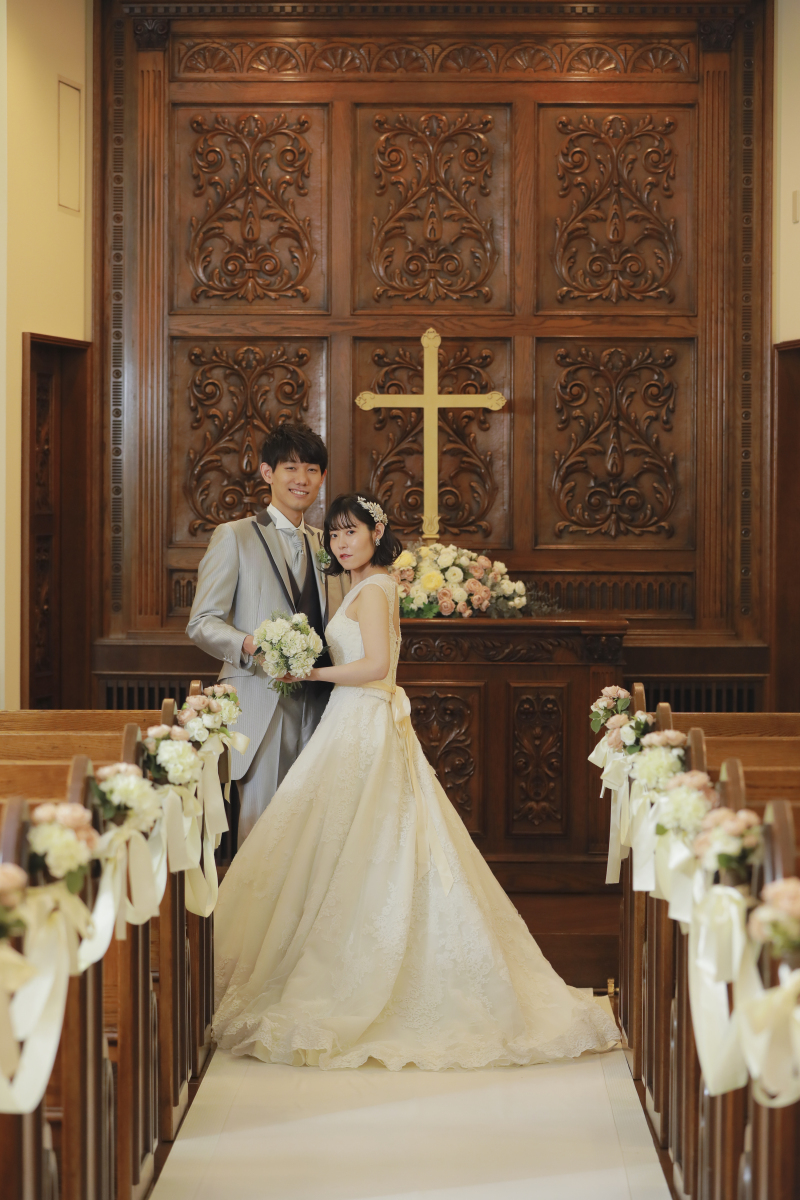 本格チャペルで♪