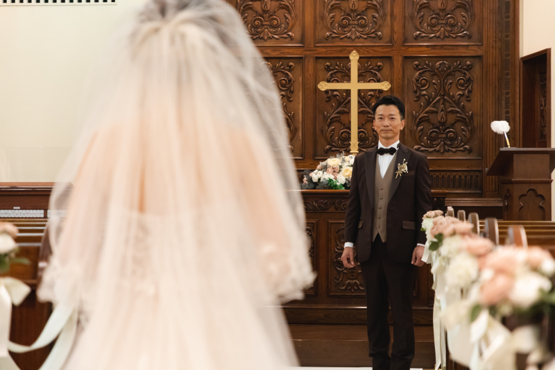 新婦様入場シーン