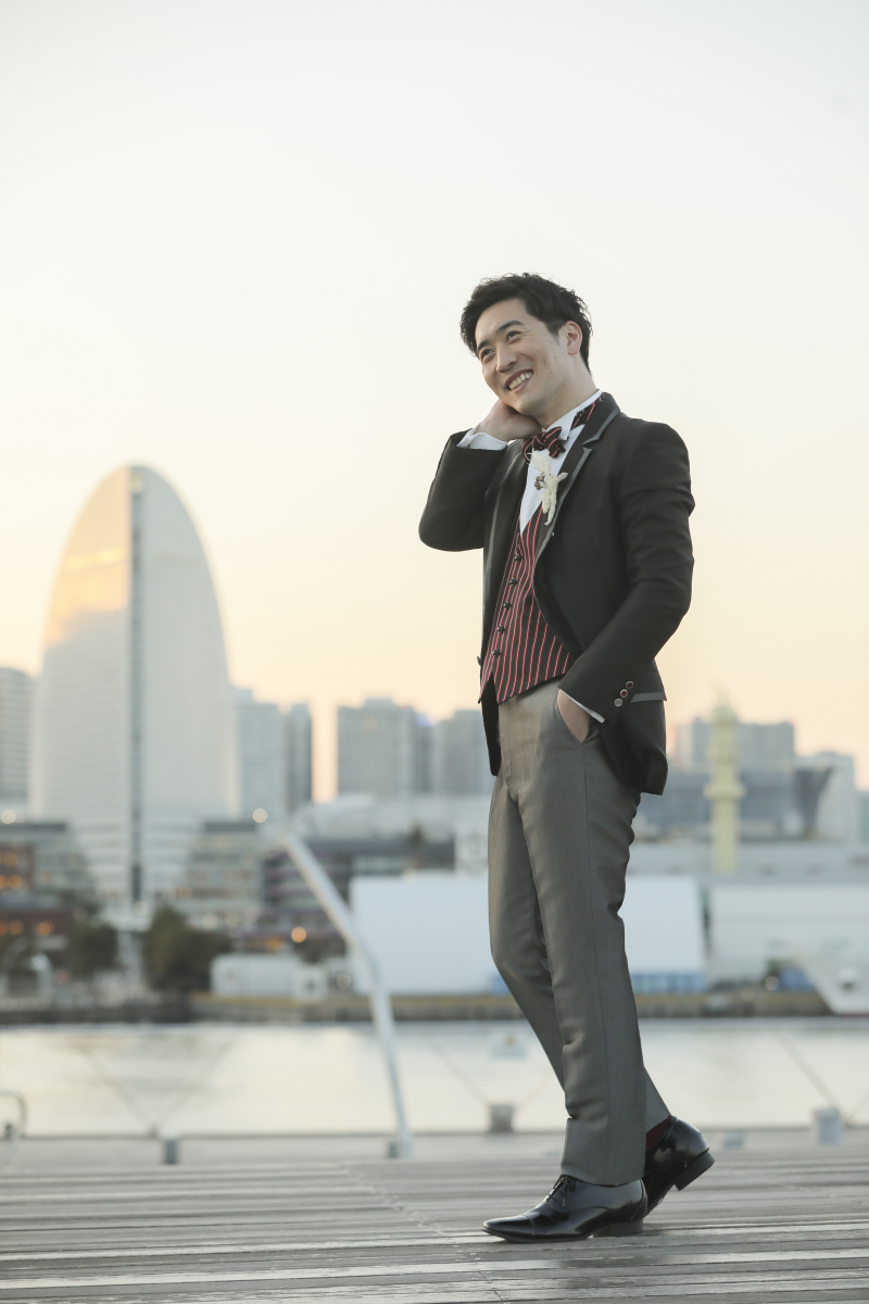 新郎様ソロショット