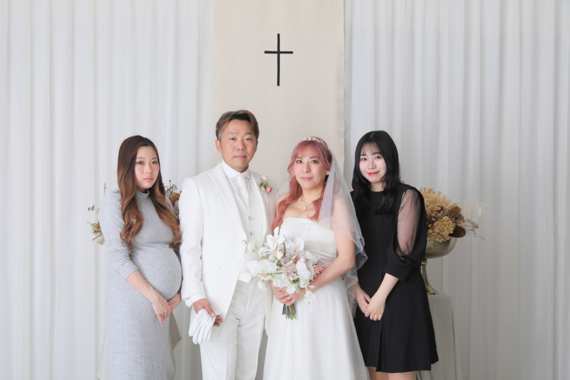 おふたりを囲んで