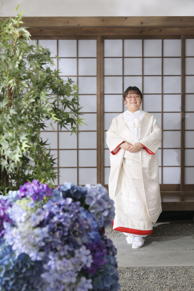 大好きな紫陽花と