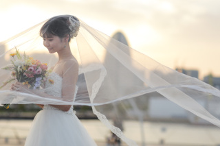 夕暮れの大桟橋