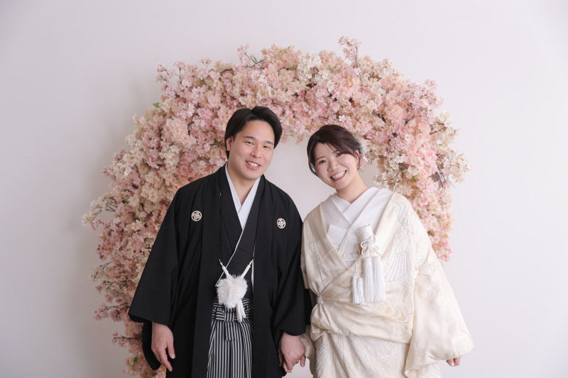 満開の桜に包まれて