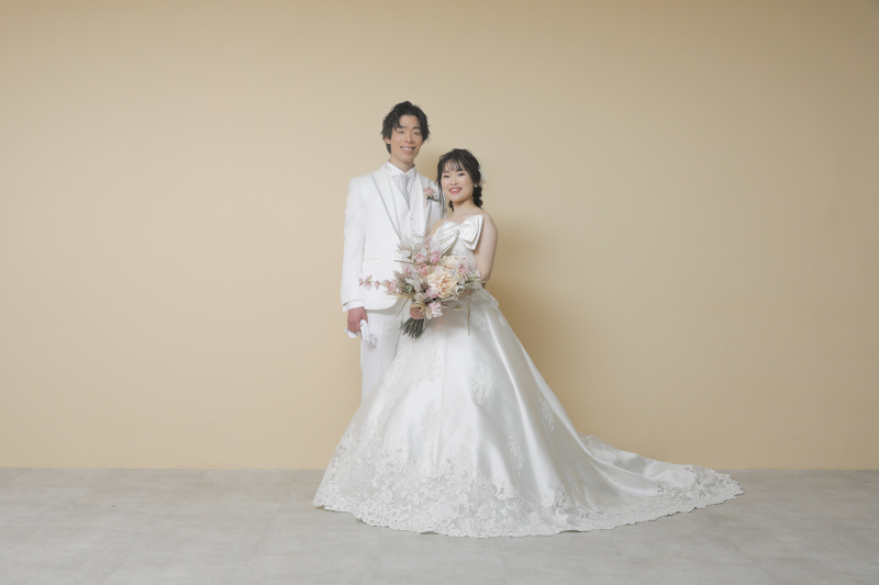 念願のドレス撮影