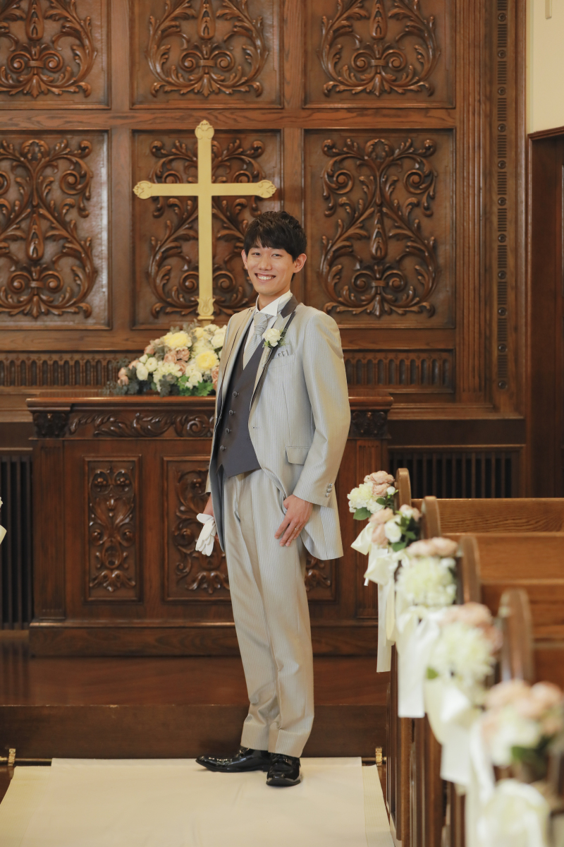 ご新郎様のソロカット