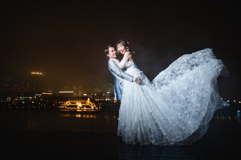 最後は抱っこショット!