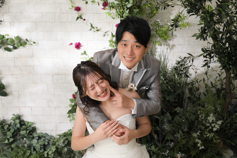 ほっぺにつんっと！