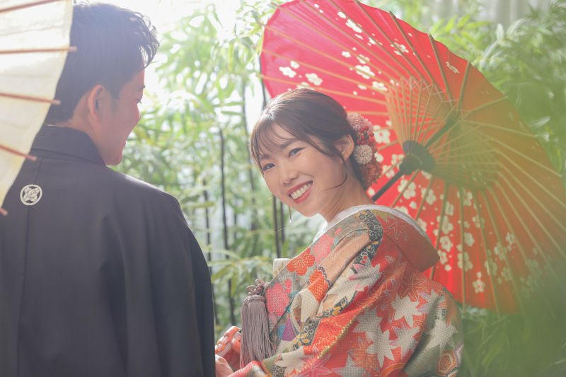 ご新婦様の素敵な笑顔♡