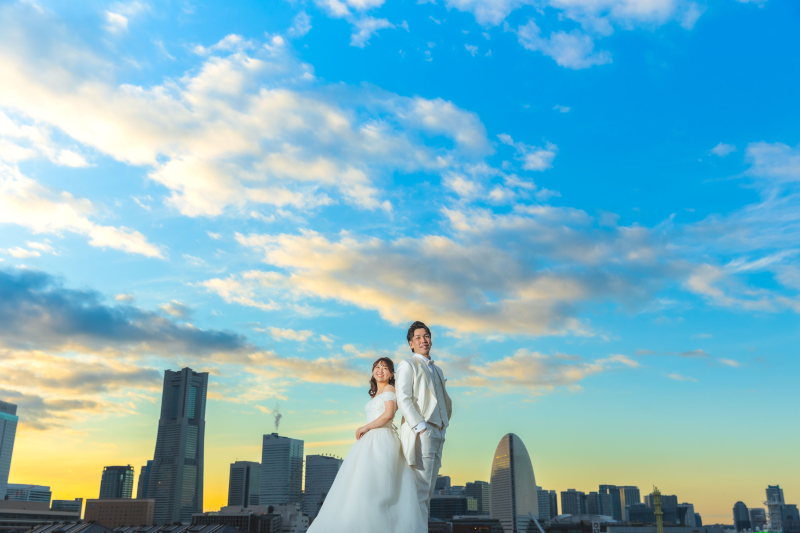 最後は綺麗な夕焼け！