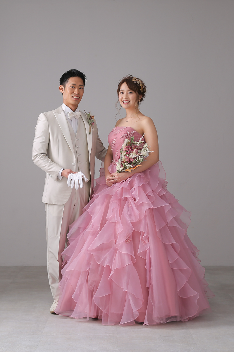 思いのこもったお衣装をしっかり撮影します