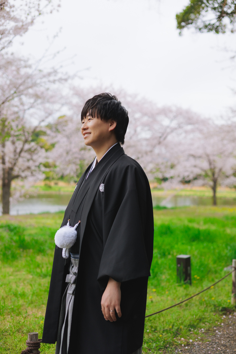 ご新郎様ソロショット