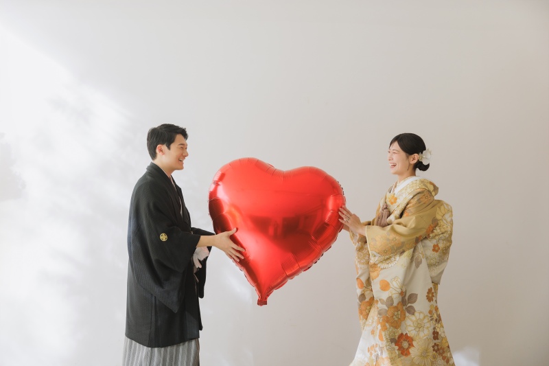 真っ赤なハートをふたりで