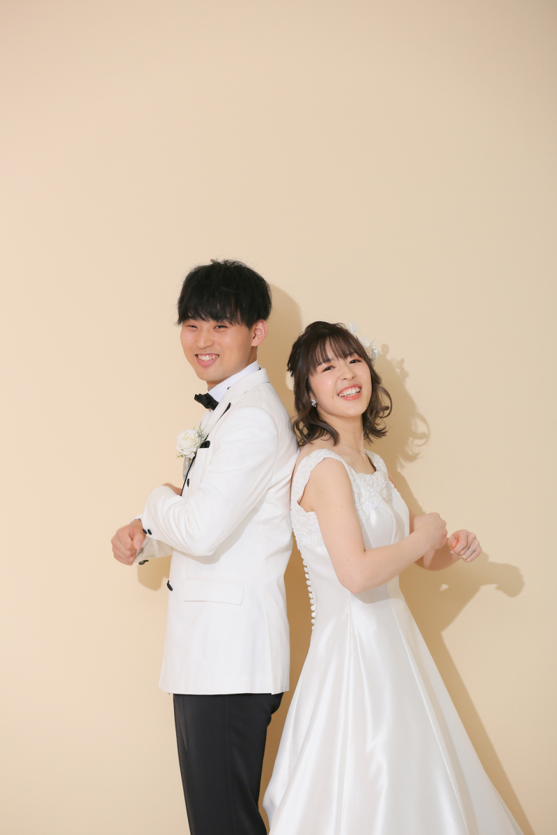 お2人らしいポージングその2