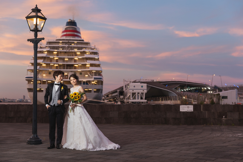 日が暮れてきて