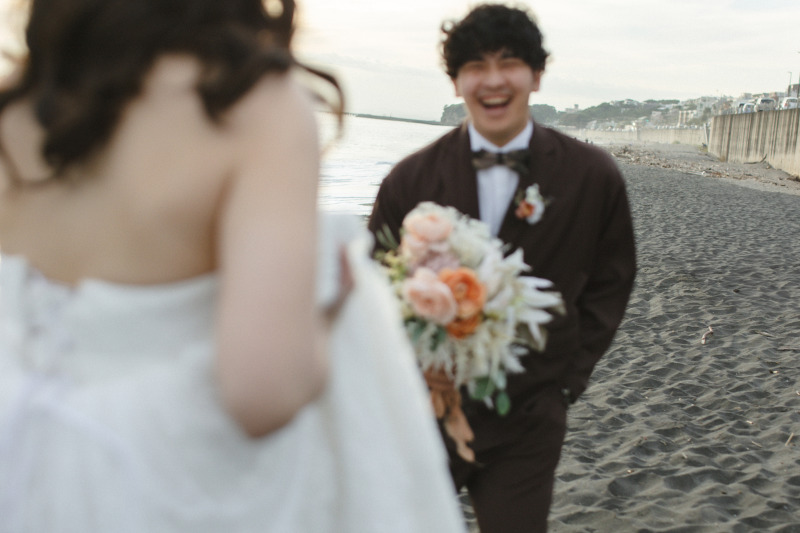 撮影中は終始、素敵な笑顔が絶えず